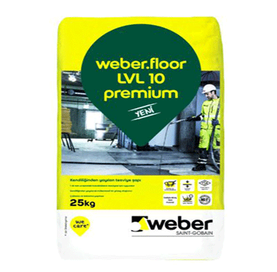 Weber Floor Tesviye Şapı LVL 10